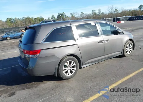 2016 Honda Odyssey Ex-L из США, поврежденный, VIN 5FNRL5H64GB141606